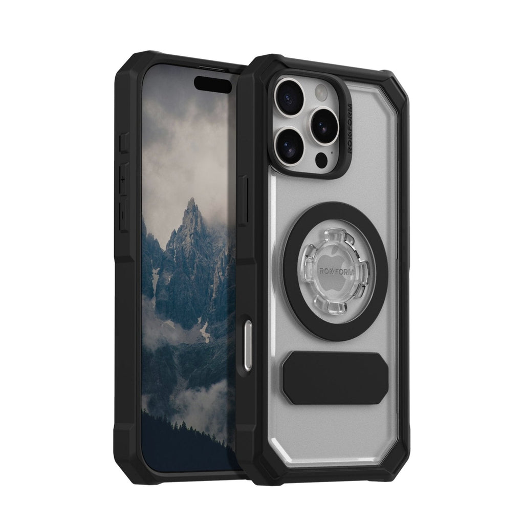 Rokform Crystal Clear iPhone 16 Pro Max Case: Military-Grade Magnetic Protection