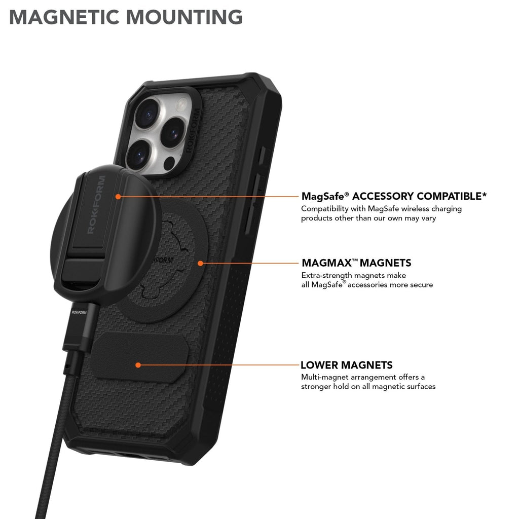 Ultra-Durable iPhone 16 Pro Max Rugged Case: Military-Grade Drop Protection, MagSafe Compatible