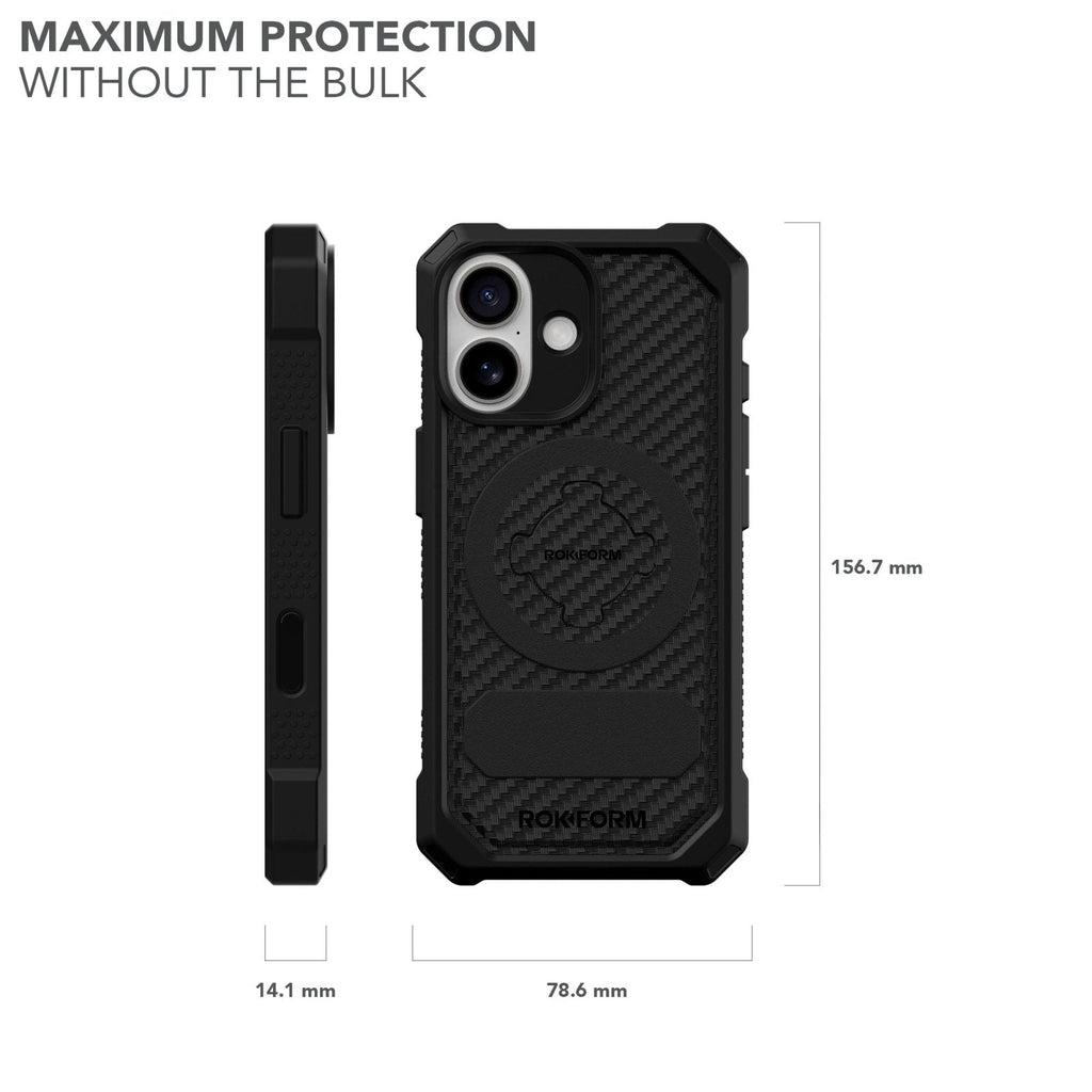 Rokform Rugged iPhone 17 Case with Magnetic Mount and Secure Twist-Lock System