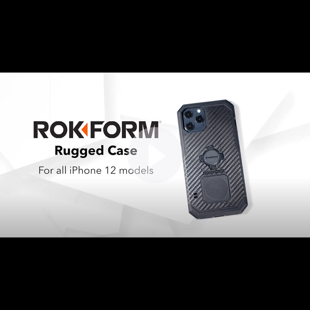 Rokform iPhone 12 Pro Max Rugged Case Military-Grade Magnetic Mountable Protection