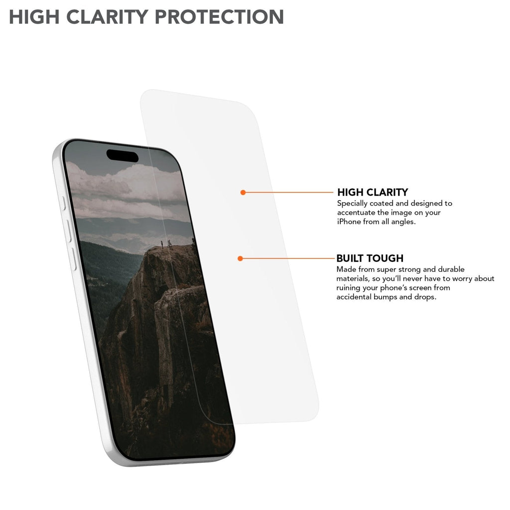 Rokform iPhone 17 Tempered Glass Screen Protector: Ultra-Tough, Clear, Easy Install