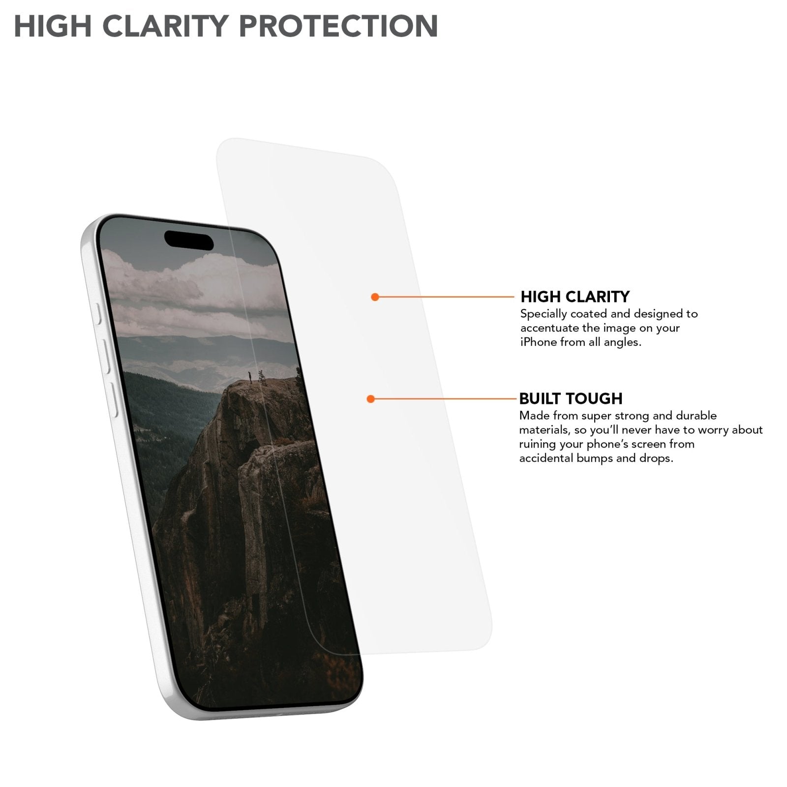 Rokform iPhone 17 Tempered Glass Screen Protector: Ultra-Tough, Clear, Easy Install